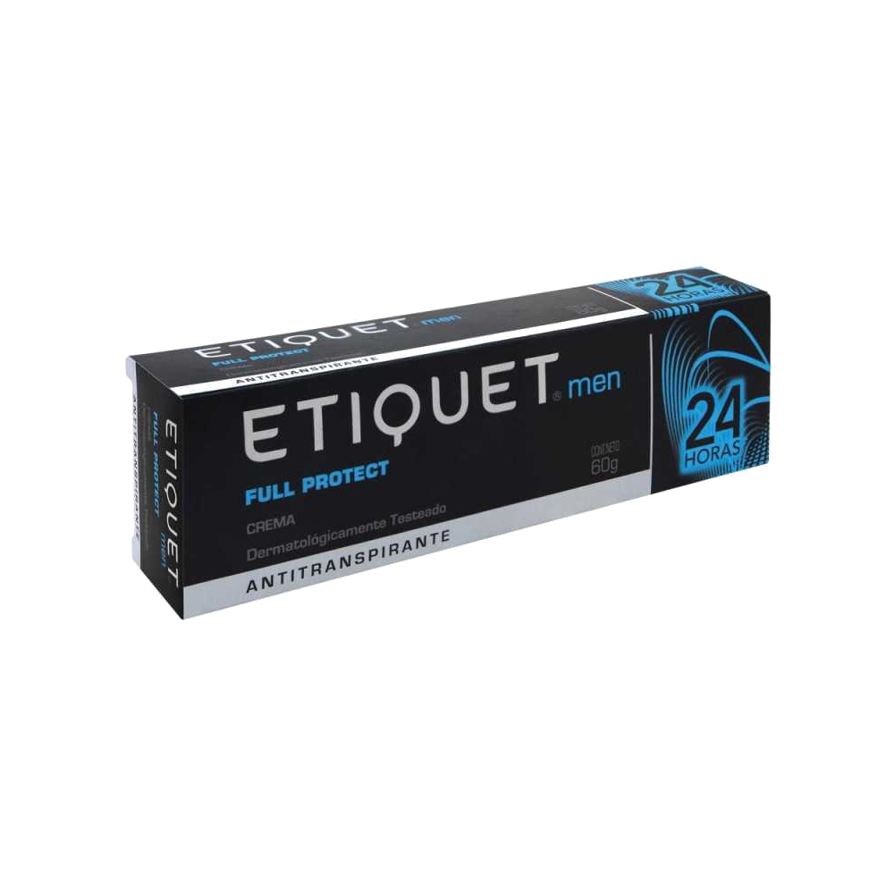 ETIQUET MEN FULL PROTEC CRE DES X 60 GR