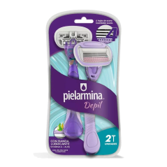 PIELARMINA RASURADORA DEPIL ALOE X 2