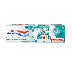AQUAFRESH BIG TEETH 6-8 X 94 GR X 2