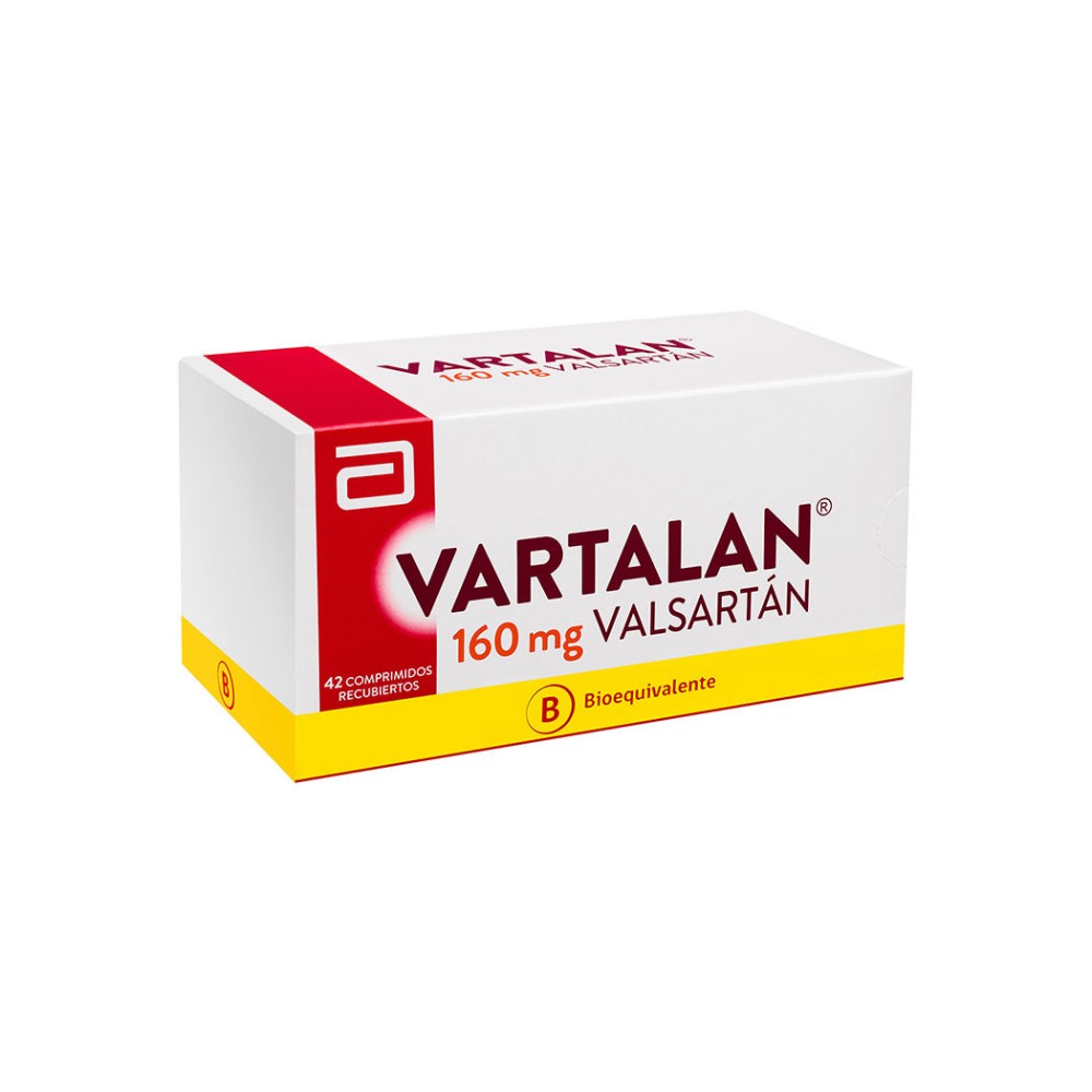 Vartalan (B) Valsartán 160mg 42 Comprimidos Recubiertos