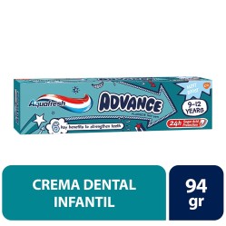 AQUAFRESH CR ADVANCE KIDS 9-12 X 94 GR