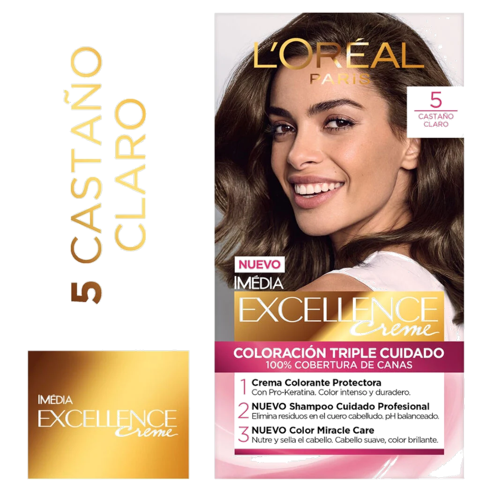 EXCELENCE TINTE N 5 CASTANO CLARO