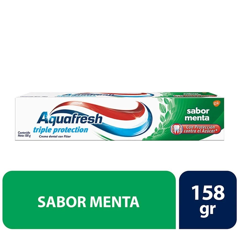 AQUAFRESH TRI/PROT SOFT MINT CRE DEN X 158 GR