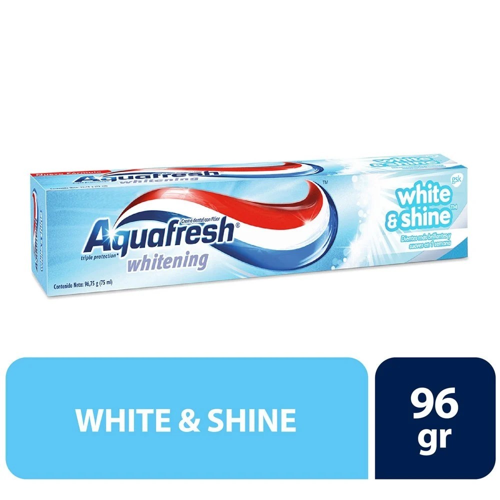 AQUAFRESH WHITE & SHINE CRE DEN X 100 GR