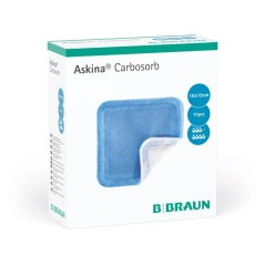 ASKINA CARBOSORB 10X10 CM X 10 UND
