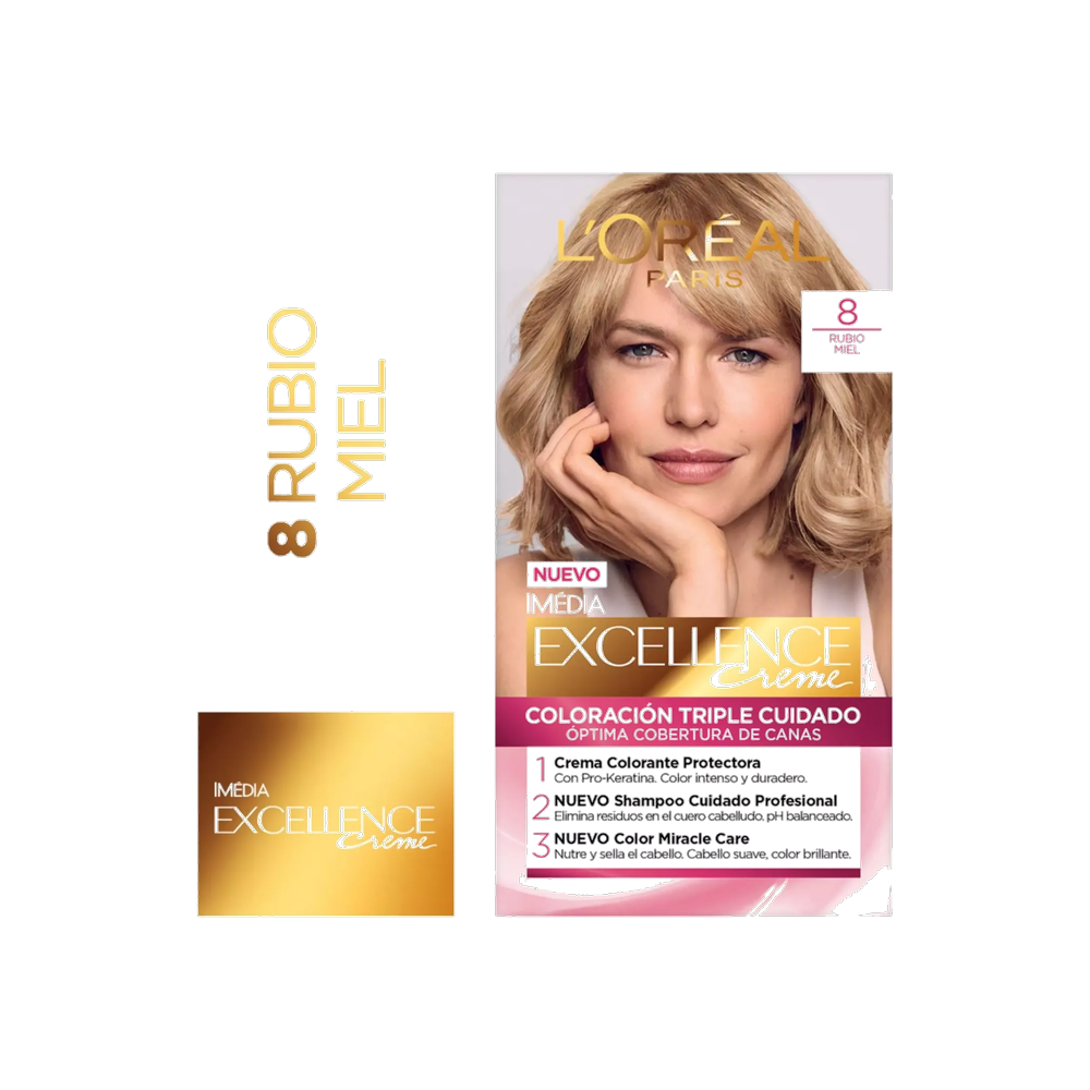 EXCELLENCE CREME 8 RUB CLARO