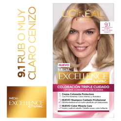 EXCELLENCE CREME 9.1 RUBIO MUY CLARO CENIZA