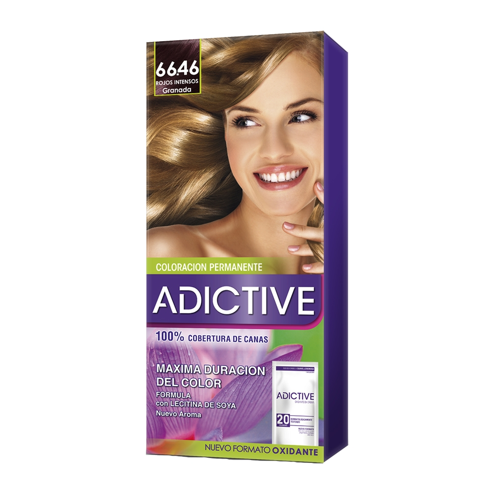 ADICTIVE 66/46 ROJO GRANADA X 40 GR