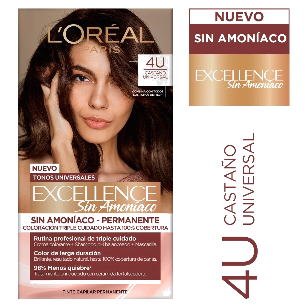 EXCELLENCE SIN AMONIACO N 4 CASTAÑO