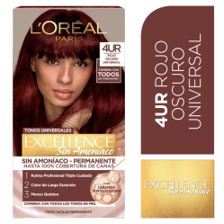 EXCELLENCE SIN AMONICO TONO 4UR ROJO OSCURO