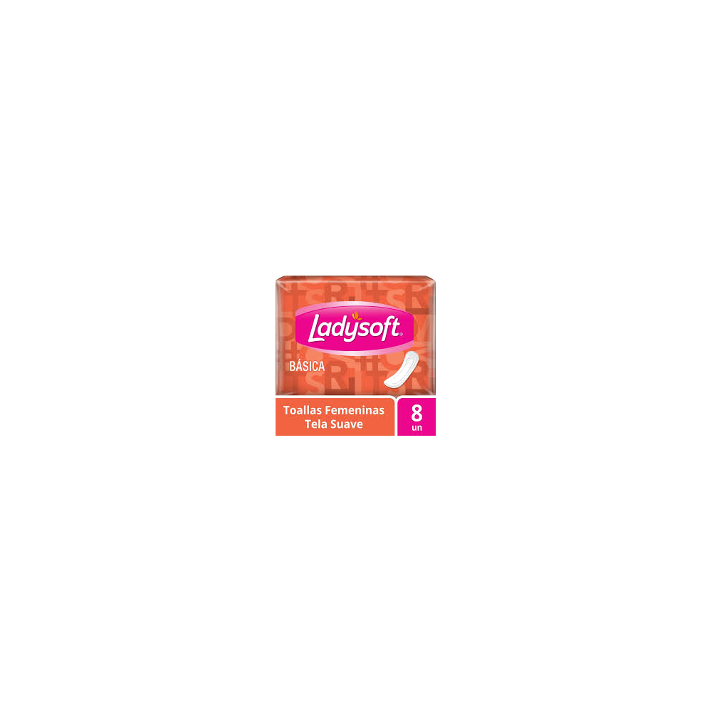 LADYSOFT BASICA PLANA S/A SUAV TOA X 8 UND