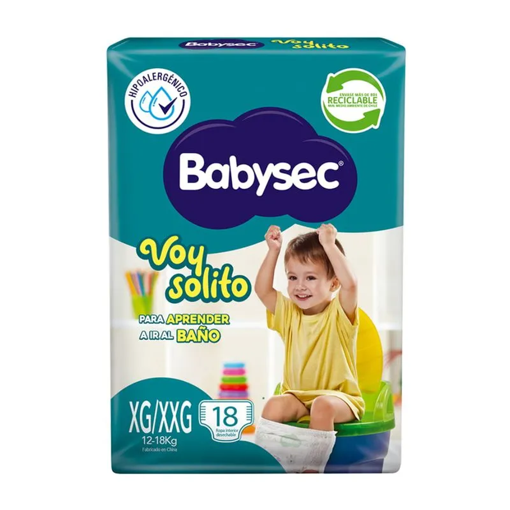 BABYSEC VOY SOLITO XG-XXG X 18