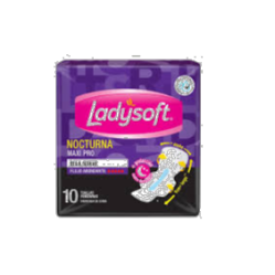 LADYSOFT NOCTURNA MAXI PRO X 10 UND