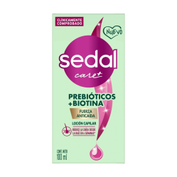 SEDAL LOCION CAPILAR PREBIOTICOS +BIOTINA X 100 ML