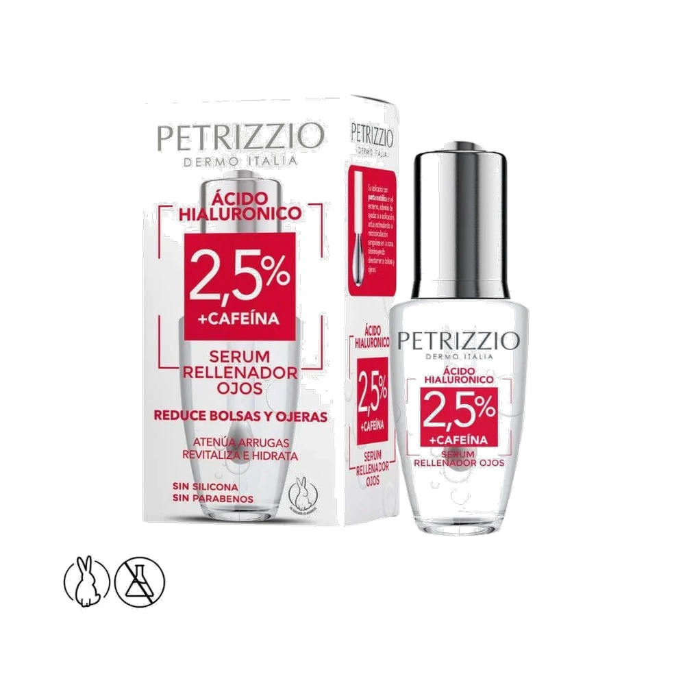 SERUM ACIDO HIALURONICO + CAFEINA PETRIZZIO