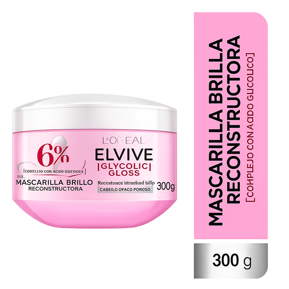ELVIVE TRATAMIENTO GLYCOLIC CREMA TRATAMIENTO X 300 GR