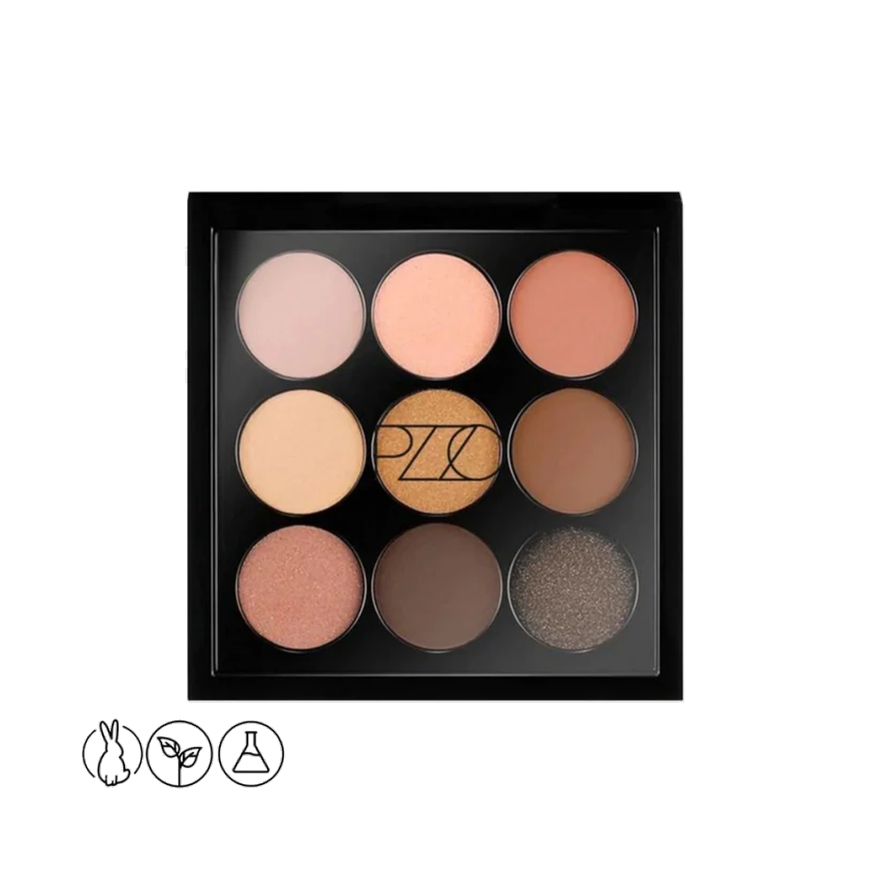 SET SOMBRAS X 9 GREY PETRIZZIO