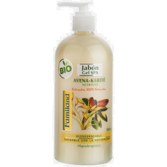 FAMILAND JABON AVENA KARITE CON VALVULA X 500 ML