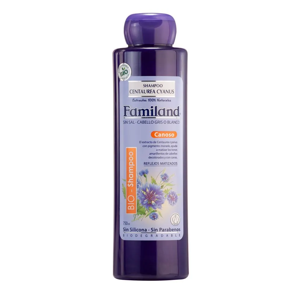 FAMILAND SHAMPOO CENTAUREA CYANUS CANOSO X 750 ML