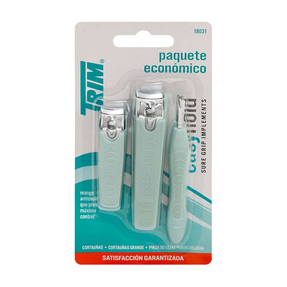 TRIM CORTA UÑAS + PIE + PINZA