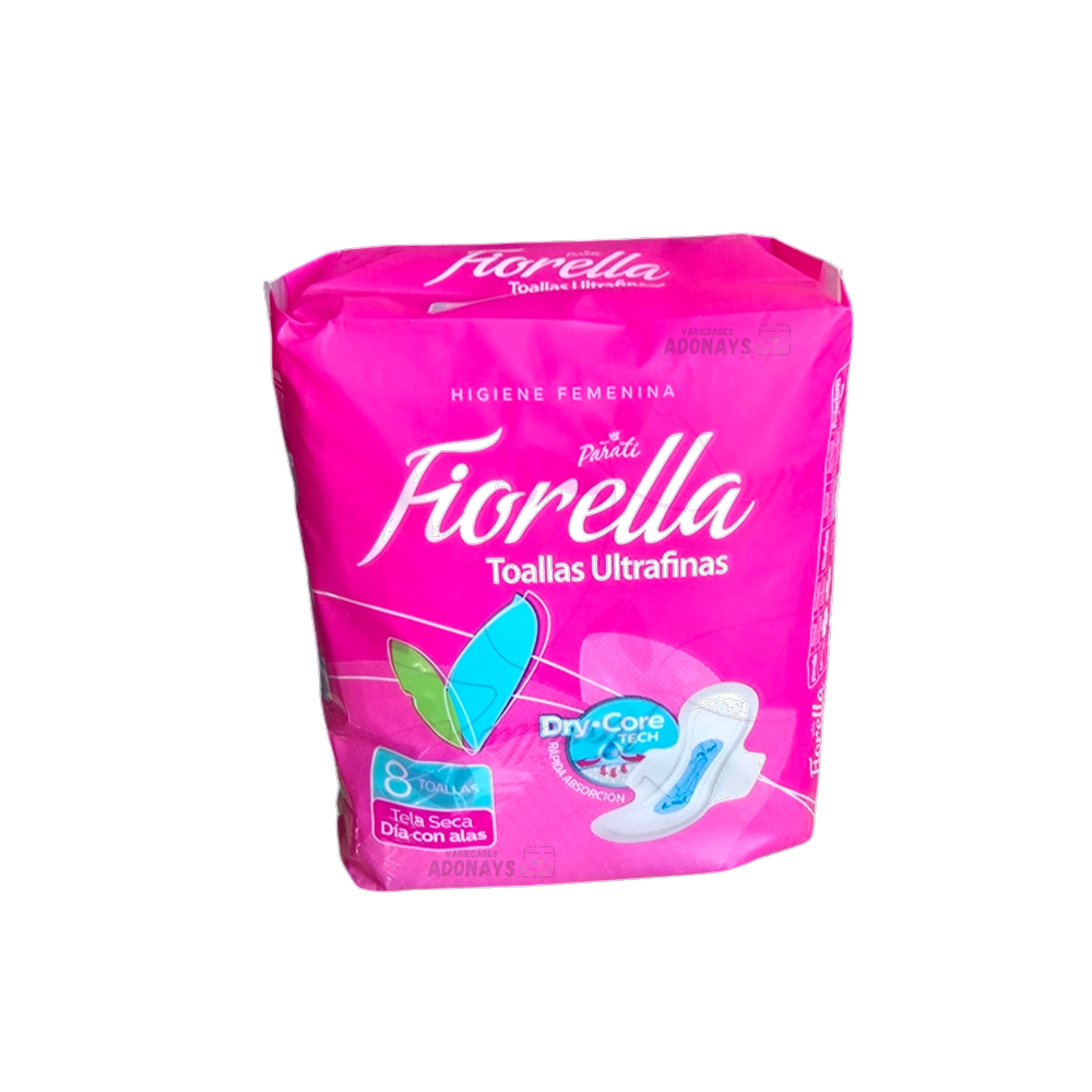 FIORELLA UFINA DIA TELA SECA C/ALAS X 8 UND