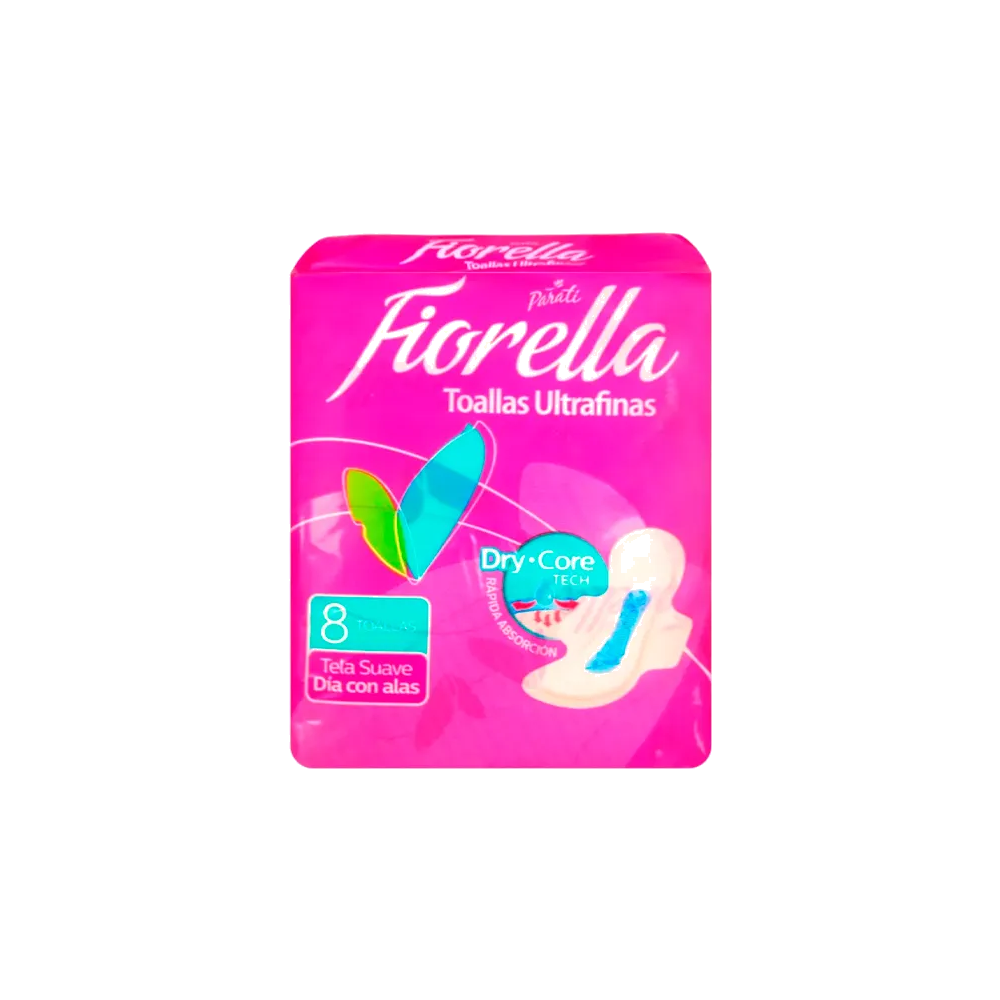 FIORELLA UFINA DIA TELA SUAVE C/ALAS X 8 UND