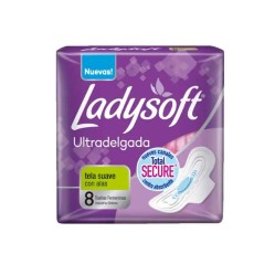 LADYSOFT ULTRA DELGADA SUAV C/A TOA X 8