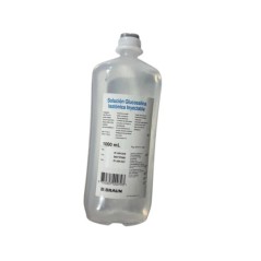 GLUCOSALINO ISOTONICO X 1000 ML BRAUN (CAJ X 12 UN) (EC)