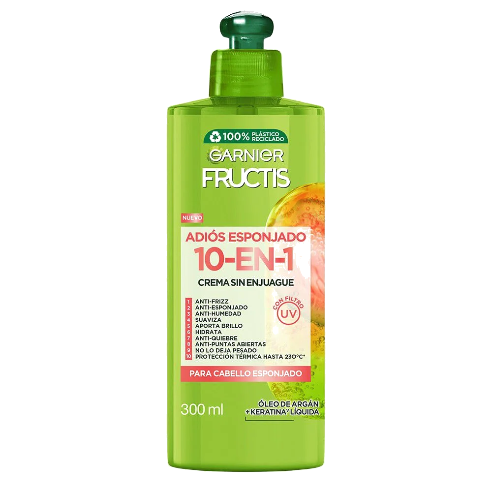 FRUCTIS TRATAMIENTO ESPONJADO 10 EN 1 X 300 ML
