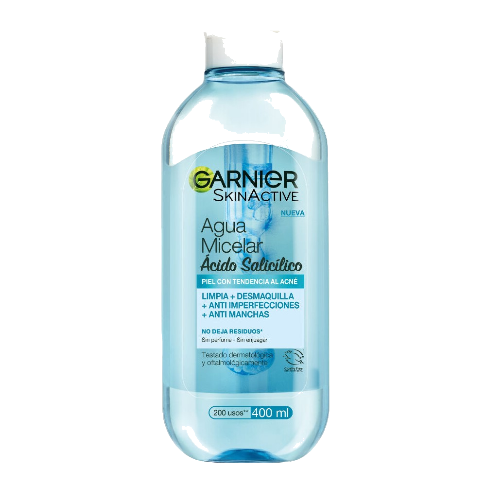 GARNIER AGUA MICELAR PIEL C/TENDENCIA AL ACNE 400 ML