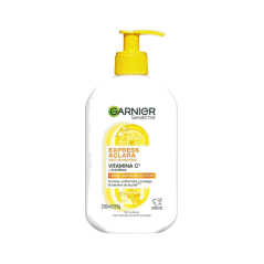 GARNIER CREMA LIMPIADORA NUTRITIVA VITAMINA C + GLICERINA X 250 ML