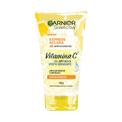 GARNIER GEL LIMPIADOR EXPRESS VITAMINA C X 150 ML