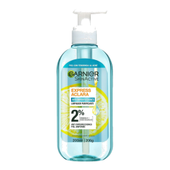 GARNIER GEL LIMPIEZA ROSTRO ANTI ACNE X 200 ML