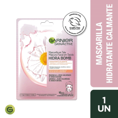 GARNIER MASCARILLA HIDRA BOMB MANZANILLA