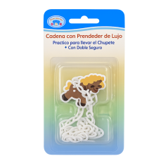 CADENA CON PRENDEDOR DE LUXE BH