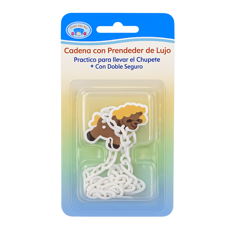 CADENA CON PRENDEDOR DE LUXE BH