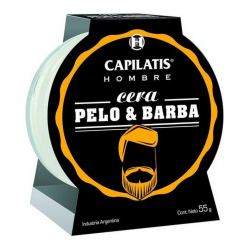 CAPILATIS HOMBRE CERA PELO & BARBA X 55 GR