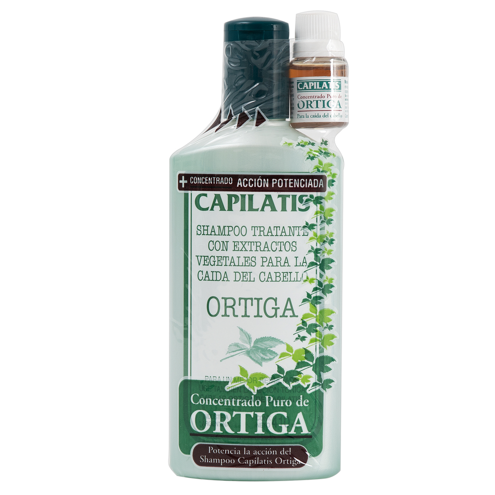CAPILATIS SHAMPOO ORTIGA X 410 ML + CONCENTRADO PACK