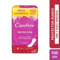 CAREFREE PROT C/PERF X 100 UDS