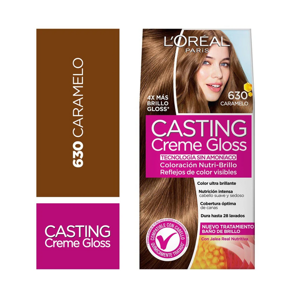 CASTING CREME GLOSS CARAMELO JALEA REAL N 630