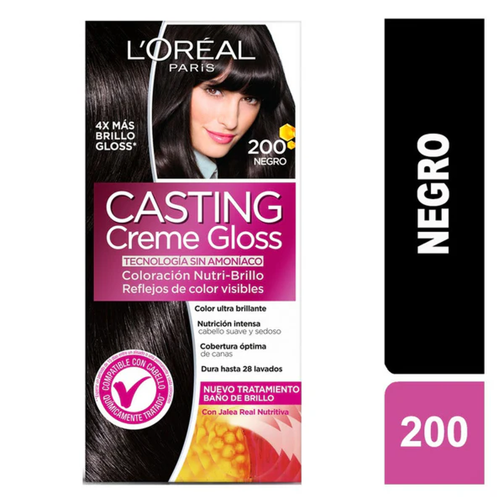 CASTING CREME GLOSS NEGRO JALEA REAL N 200