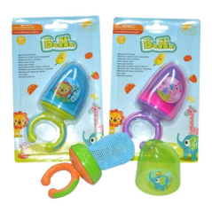 CHUPETE MALLA PARA ALIMENTOS CON TAPA BH