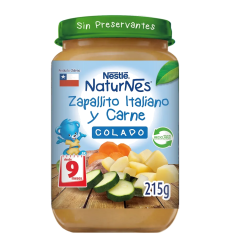 COLADOS ZAPALLITO CARNE X 215 GR