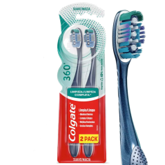 COLGATE CEP 360 SUAVE X 2 UND