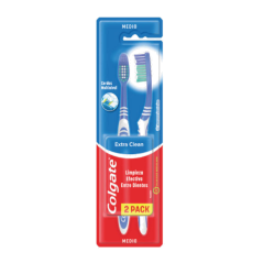 COLGATE CEP DEN EXTRA CLEAN MED X 2 UND