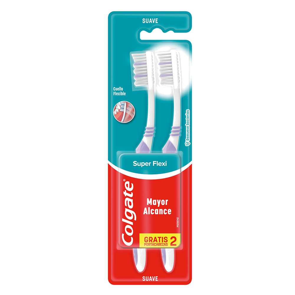 COLGATE CEP DEN SUPER FLEXI SUAVE X 2 UND