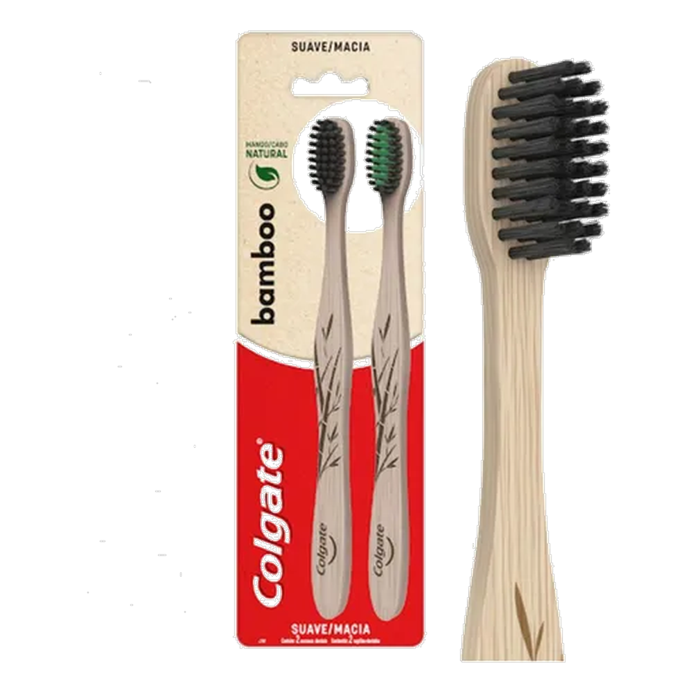 COLGATE CEP DENT BAMBOO SUAVE X 2 UND