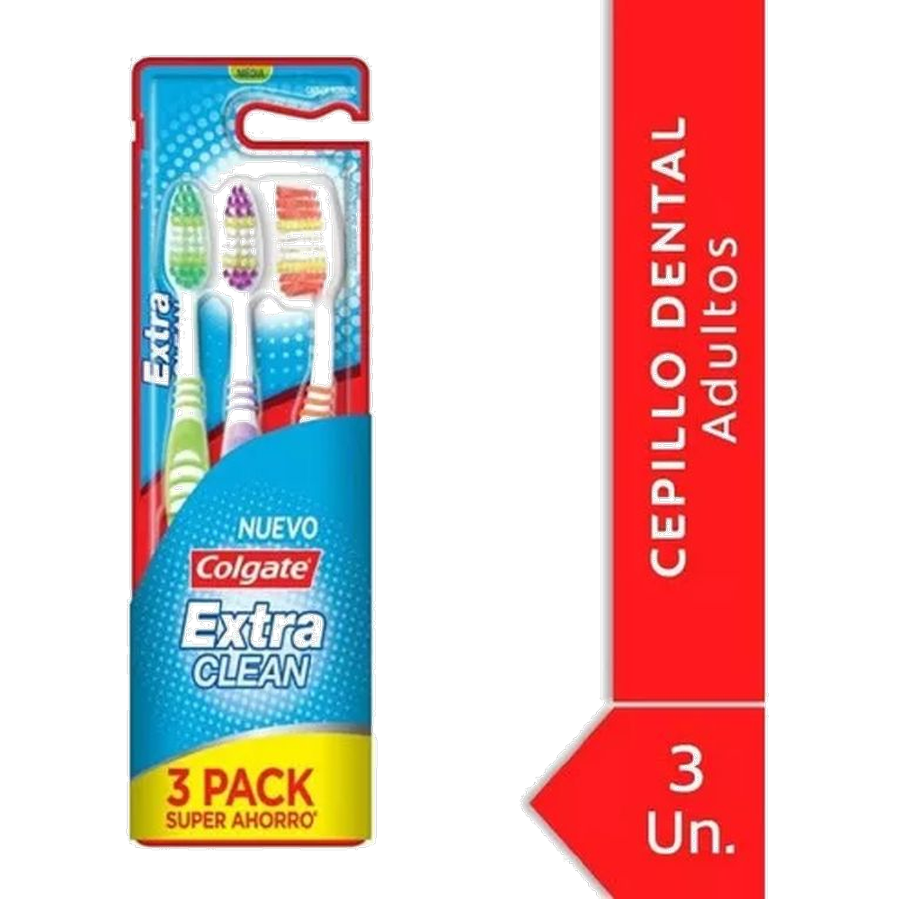 COLGATE CEP DENT EXT CLEAN X 3 UND