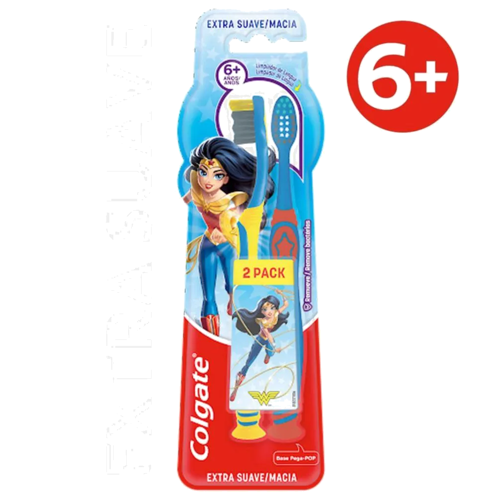 COLGATE CEPI SMILES BATMAN Y MUJER MARAVIL X 2 UND