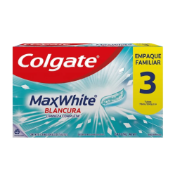 COLGATE CRE DENT MAX WHITE X 75 ML X 3 PACK